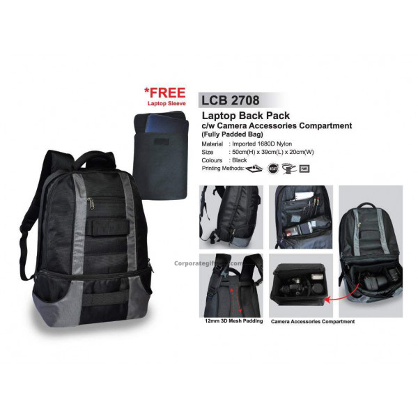 LCB 2708 Laptop Back Pack